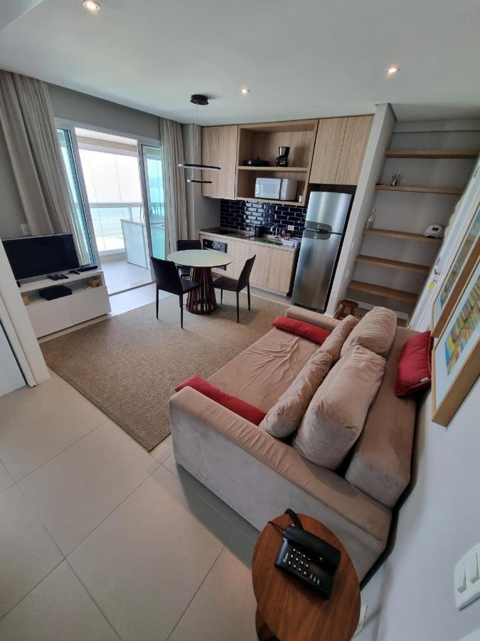 Apto Top Com Vista Pro Mar Em Condominio Completo Em Frente A Praia! Santos  Exterior foto