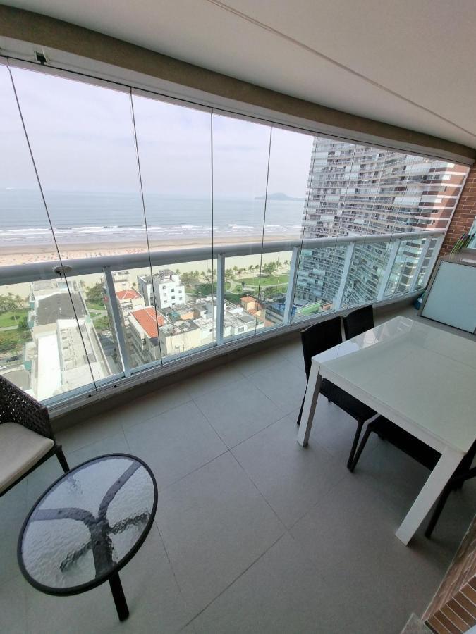 Apto Top Com Vista Pro Mar Em Condominio Completo Em Frente A Praia! Santos  Exterior foto